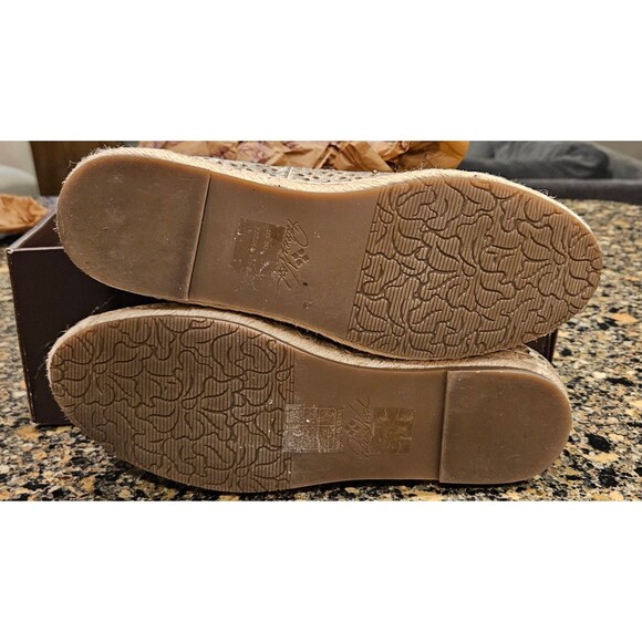 Patricia Nash Elena Espadrille Women's Flats Pale Gold - Size 8 - Picture 7 of 13